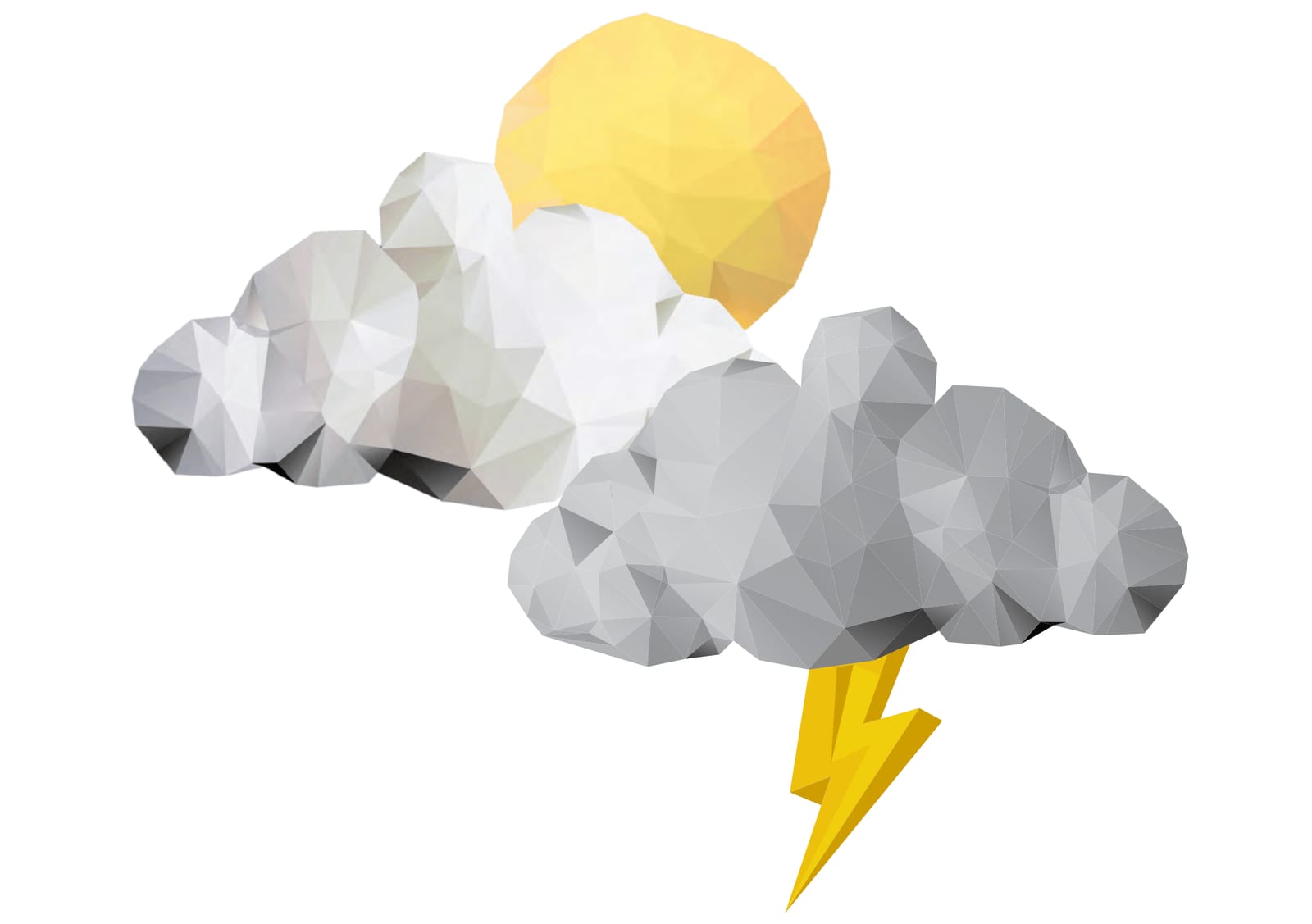 graphic of a raincloud with lightning