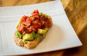 avocado toast with salsa topping healthy winter breakfast ideas