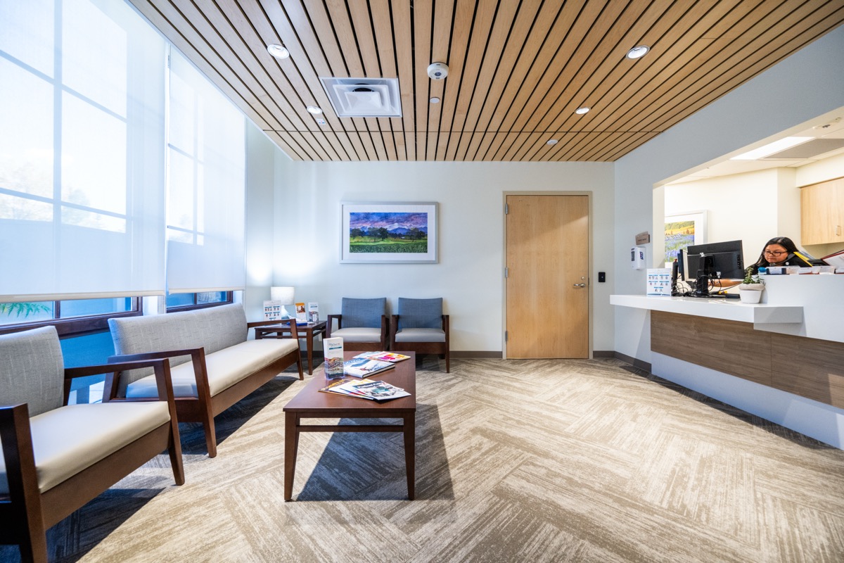 Aspen Valley Primary Care Basalt lobby